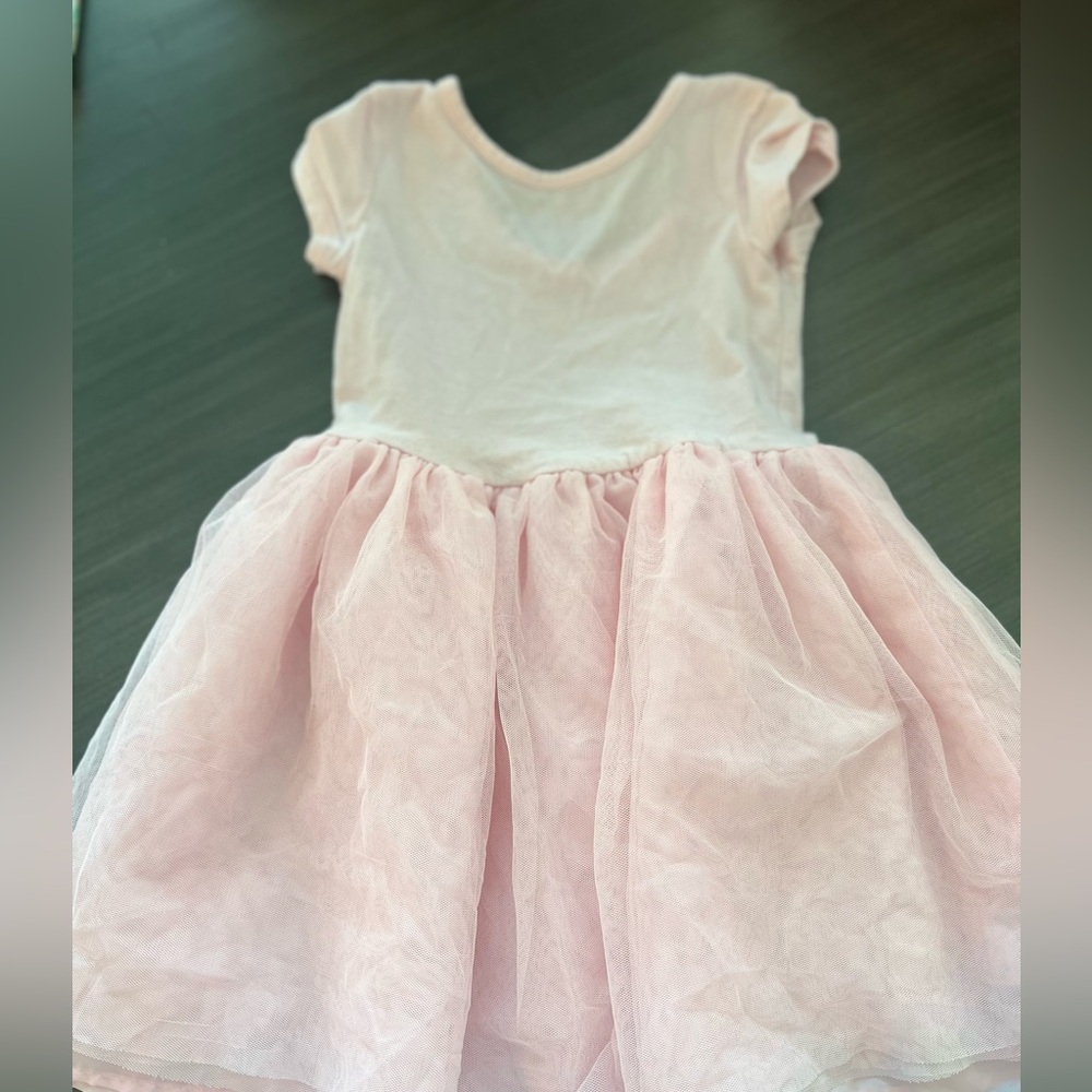 Pink tulle dress